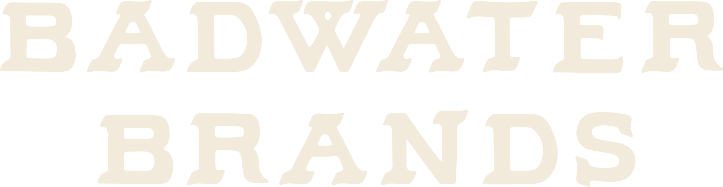 Badwater Brands primary logo